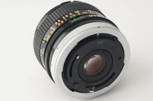 画像をギャラリービューアに読み込む, キヤノン Canon FD 28mm F2.8 S.C.