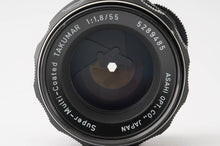 画像をギャラリービューアに読み込む, ペンタックス Pentax Asahi Super-Multi-Coated タクマー TAKUMAR 55mm F1.8 M42マウント