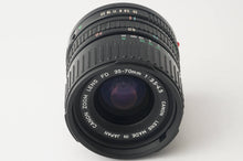画像をギャラリービューアに読み込む, キヤノン Canon New FD 35-70mm F3.5-4.5 FDマウント