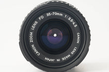 画像をギャラリービューアに読み込む, キヤノン Canon New FD 35-70mm F3.5-4.5 FDマウント