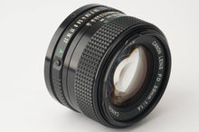 画像をギャラリービューアに読み込む, キヤノン Canon New FD 50mm F1.4 FDマウント