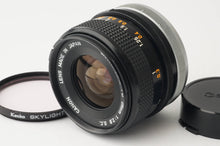 画像をギャラリービューアに読み込む, キヤノン Canon FD 28mm F2.8 S.C.