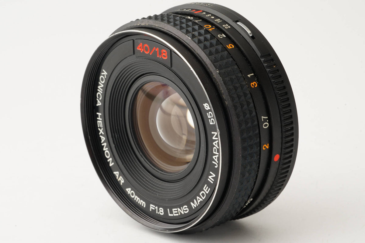 【C6167】Konica HEXANON AR 40mm F1.8 レンズ lens_maintenance_KONICA_HEXANO