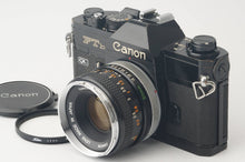 画像をギャラリービューアに読み込む, キヤノン Canon FTb QL ブラック / FD 50mm F1.8