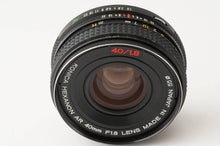 画像をギャラリービューアに読み込む, コニカ Konica Hexanon AR 40mm F1.8