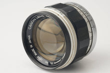 画像をギャラリービューアに読み込む, キヤノン Canon 50mm F1.4 L39 ライカLマウント