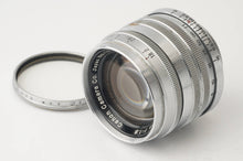 画像をギャラリービューアに読み込む, キヤノン Canon 50mm F1.8 L39 ライカLマウント