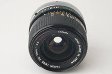 画像をギャラリービューアに読み込む, キヤノン Canon FD 24mm F2.8 S.S.C.