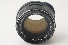 画像をギャラリービューアに読み込む, ペンタックス Asahi Pentax Super Takumar スーパータクマー 55mm F1.8 前期 M42