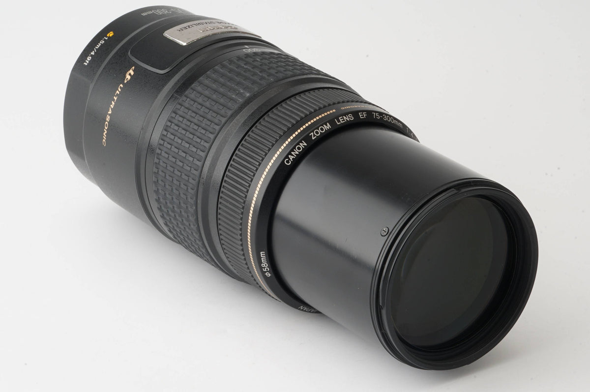 Canon zoom Lens top EF 75-300mm 1:4-5.6 - 1.5m/4.9ft