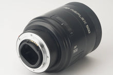 画像をギャラリービューアに読み込む, ミノルタ Minolta AF Reflex 500mm F8 ソニーAマウント ミラーレンズ