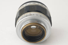 画像をギャラリービューアに読み込む, キヤノン Canon 50mm F1.4 L39 ライカLマウント