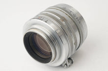 画像をギャラリービューアに読み込む, キヤノン Canon 50mm F1.8 L39 ライカLマウント