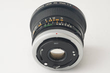 画像をギャラリービューアに読み込む, キヤノン Canon FD 17mm F4 S.S.C.