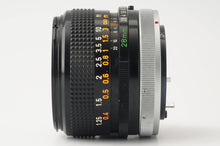 画像をギャラリービューアに読み込む, キヤノン Canon FD 28mm F2.8 S.C.