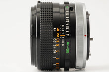 画像をギャラリービューアに読み込む, キヤノン Canon FD 50mm F1.4 S.S.C