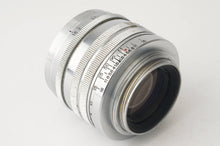 画像をギャラリービューアに読み込む, キヤノン Canon 50mm F1.8 L39 ライカLマウント