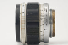 画像をギャラリービューアに読み込む, キヤノン Canon 50mm F1.4 L39 ライカLマウント