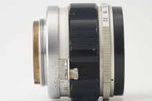 画像をギャラリービューアに読み込む, キヤノン Canon 50mm F1.4 L39 ライカLマウント