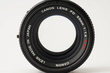 画像をギャラリービューアに読み込む, キヤノン Canon FD 50mm F1.4 S.S.C