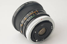 画像をギャラリービューアに読み込む, キヤノン Canon FD 17mm F4 S.S.C.