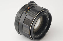 画像をギャラリービューアに読み込む, ペンタックス Asahi Pentax スーパータクマー Super Takumar 55mm F1.8 M42