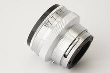 画像をギャラリービューアに読み込む, カール ツァイス Carl Zeiss Sonnar 5cm 50mm F2 T* コンタックスマウント
