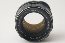 Load image into Gallery viewer, Asahi Pentax Super Takumar 55mm f/1.8 Early Model M42