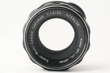 画像をギャラリービューアに読み込む, ペンタックス Pentax Asahi Super Multi Coated Takumar 55mm F1.8