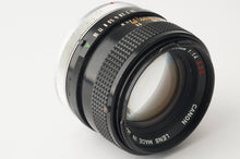 画像をギャラリービューアに読み込む, キヤノン Canon FD 50mm F1.4 S.S.C.
