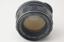 画像をギャラリービューアに読み込む, ペンタックス スーパータクマー Asahi Pentax Super Takumar 55mm F1.8 前期 M42