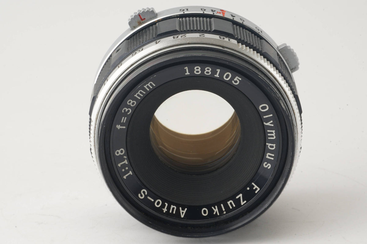 オリンパス Olympus F.Zuiko Auto-S 38mm F1.8 for Pen F FT – Natural