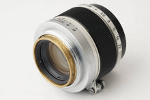 画像をギャラリービューアに読み込む, キヤノン Canon LENS 50mm F1.8 L39 ライカ Lマウント