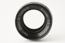 画像をギャラリービューアに読み込む, カール ツァイス Carl Zeiss Sonnar 5cm 50mm F2 T* コンタックスマウント