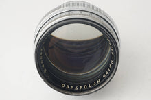 画像をギャラリービューアに読み込む, Carl Zess Zeiss-Opton Sonnar 50mm F1.5 RED T コンタックスマウント