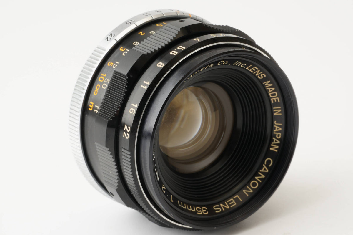 キヤノン Canon 35mm F2 L39 Lマウント – Natural Camera ナチュラルカメラ