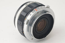 Load image into Gallery viewer, Olympus F.Zuiko Auto-S 38mm f/1.8 for Pen F FT
