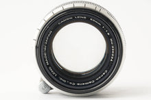 画像をギャラリービューアに読み込む, キヤノン Canon LENS 50mm F1.8 L39 ライカ Lマウント