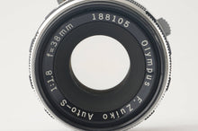 Load image into Gallery viewer, Olympus F.Zuiko Auto-S 38mm f/1.8 for Pen F FT