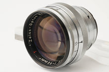 画像をギャラリービューアに読み込む, Carl Zess Zeiss-Opton Sonnar 50mm F1.5 RED T コンタックスマウント