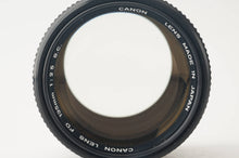 画像をギャラリービューアに読み込む, キヤノン Canon FD 135mm F2.5 S.C.