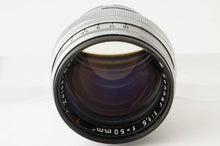 画像をギャラリービューアに読み込む, Carl Zess Zeiss-Opton Sonnar 50mm F1.5 RED T コンタックスマウント