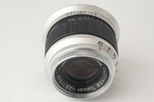 画像をギャラリービューアに読み込む, 東京光学 Tokyo Kogaku Topcor 5cm 50mm F2.8 ライカLマウント