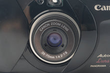 画像をギャラリービューアに読み込む, キヤノン Canon Autoboy Luna 35 PANORAMA / ZOOM 35-70mm F4.2-7.8