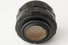 画像をギャラリービューアに読み込む, ペンタックス Pentax Asahi スーパータクマー Super Takumar 50mm F1.4 前期 8枚玉