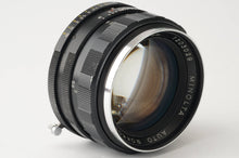 画像をギャラリービューアに読み込む, ミノルタ Minolta AUTO ROKKOR-PF 58mm F1.4 MCマウント