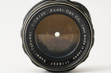画像をギャラリービューアに読み込む, ペンタックス Pentax Asahi スーパータクマー Super Takumar 50mm F1.4 前期 8枚玉