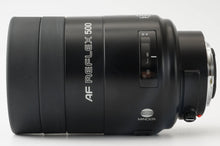画像をギャラリービューアに読み込む, ミノルタ Minolta AF Reflex 500mm F8 ソニー A マウント