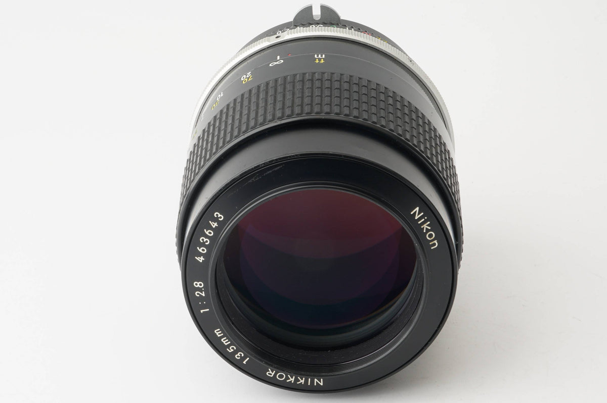 良品】Nikon Ai Nikkor 135mm f/2.8 Telephoto MF Lens ニコン ニッコール 望遠 0796@z8 -  カメラ、光学機器