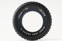 画像をギャラリービューアに読み込む, ニコン Nikon Ai-S LENS SERIS E 100mm F2.8